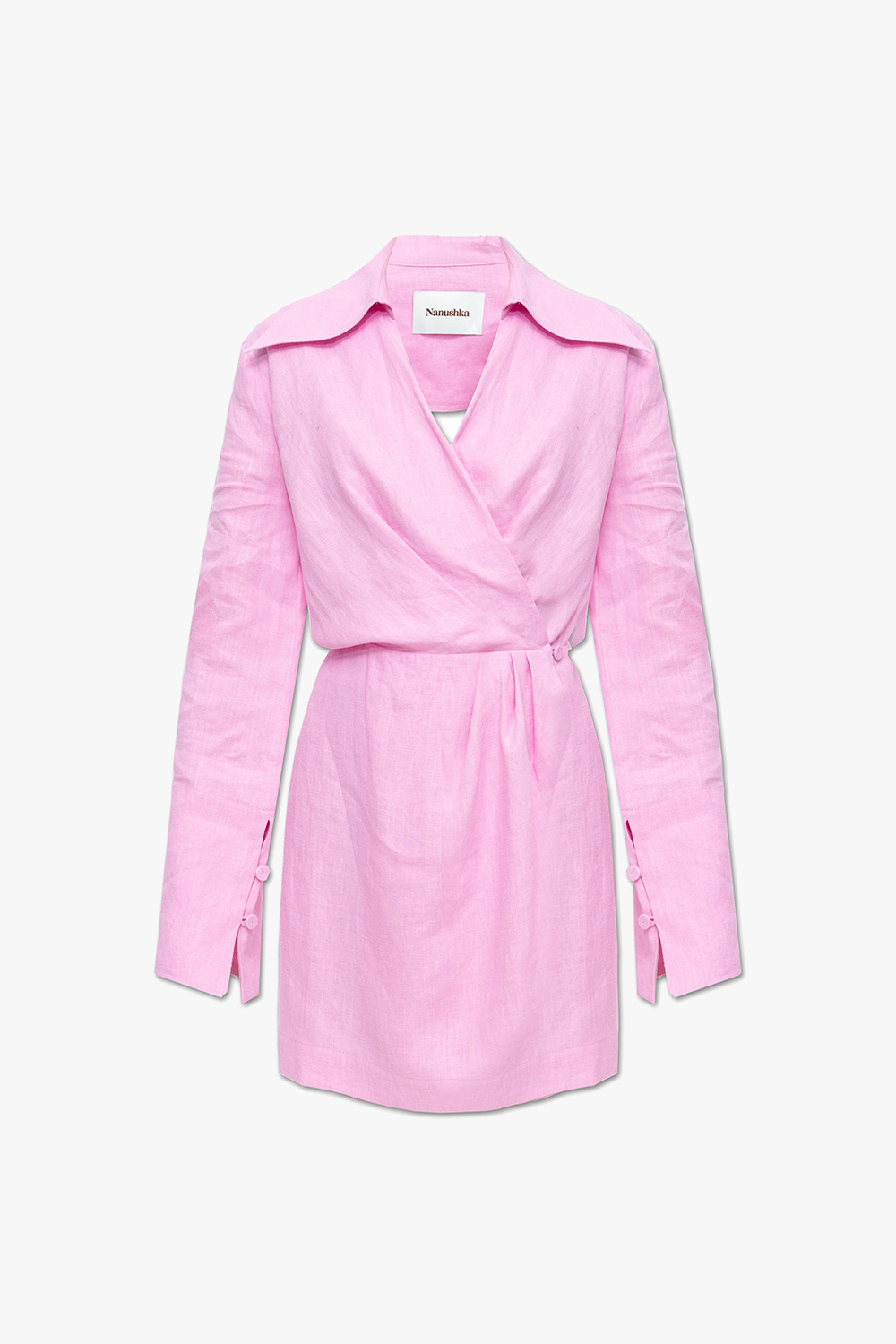 Pink 'Esma' dress Nanushka - SchaferandweinerShops SX